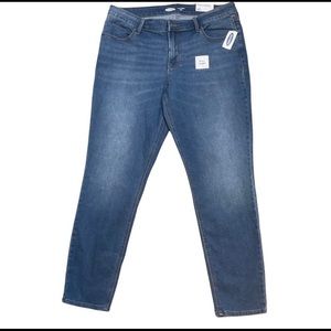 Old Navy Super Skinny Ankle Mid Rise Jeans